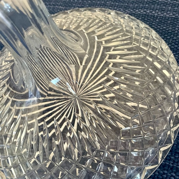 ❌SOLD❌ Vintage Crystal Galway Hand Cut Irish Ship Decanter w/Stopper - Picture 4 of 8